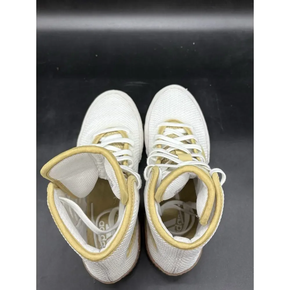 Adidas Tech Fall 2.0K Size 4 Wrestling Boxing Shoes FZ5387